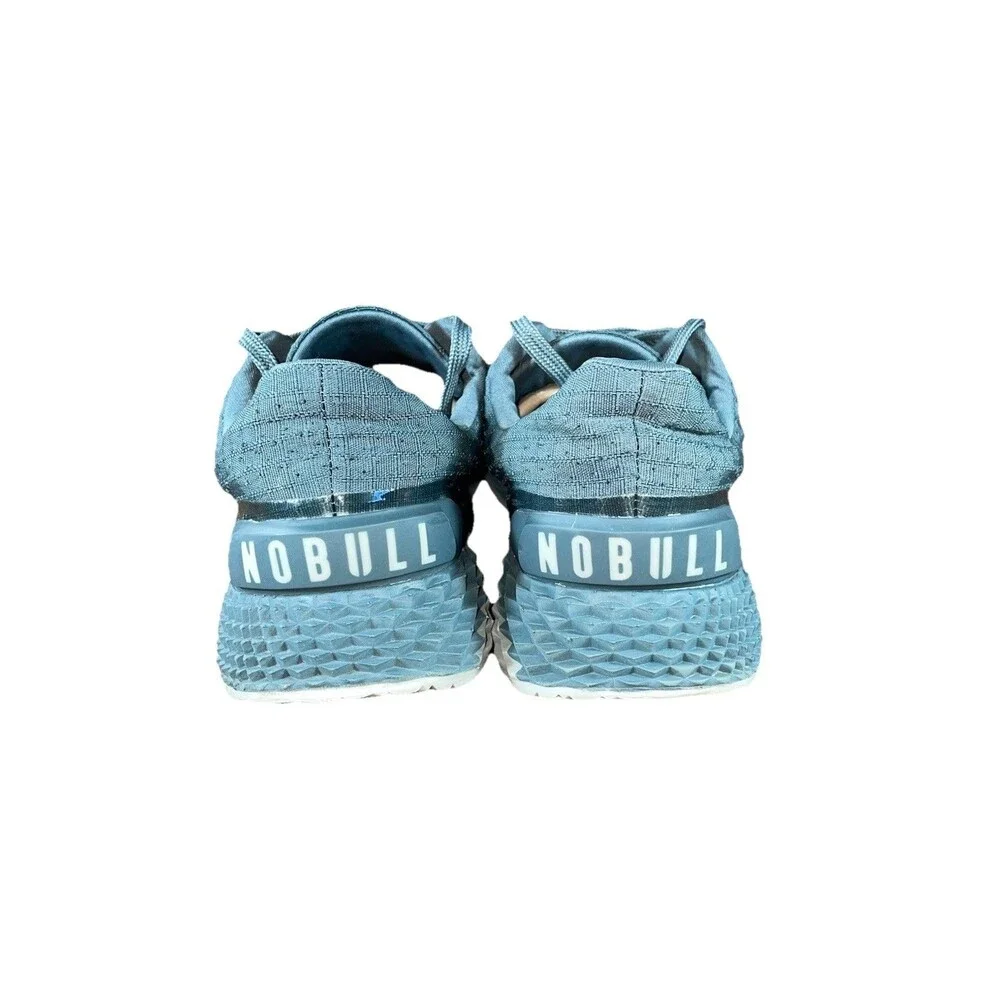 NOBULL Allday Ripstop Runner Shoes Men’s 7 Women’s 8.5 Green Slate Gum Soles